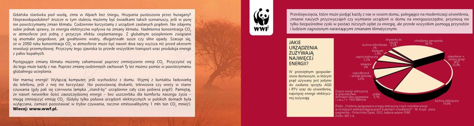 Nie zdajemy sobie jednak sprawy, że energia elektryczna wpływa na zmiany klimatu. Nadmierna koncentracja CO 2 w atmosferze jest jedną z przyczyn efektu cieplarnianego.