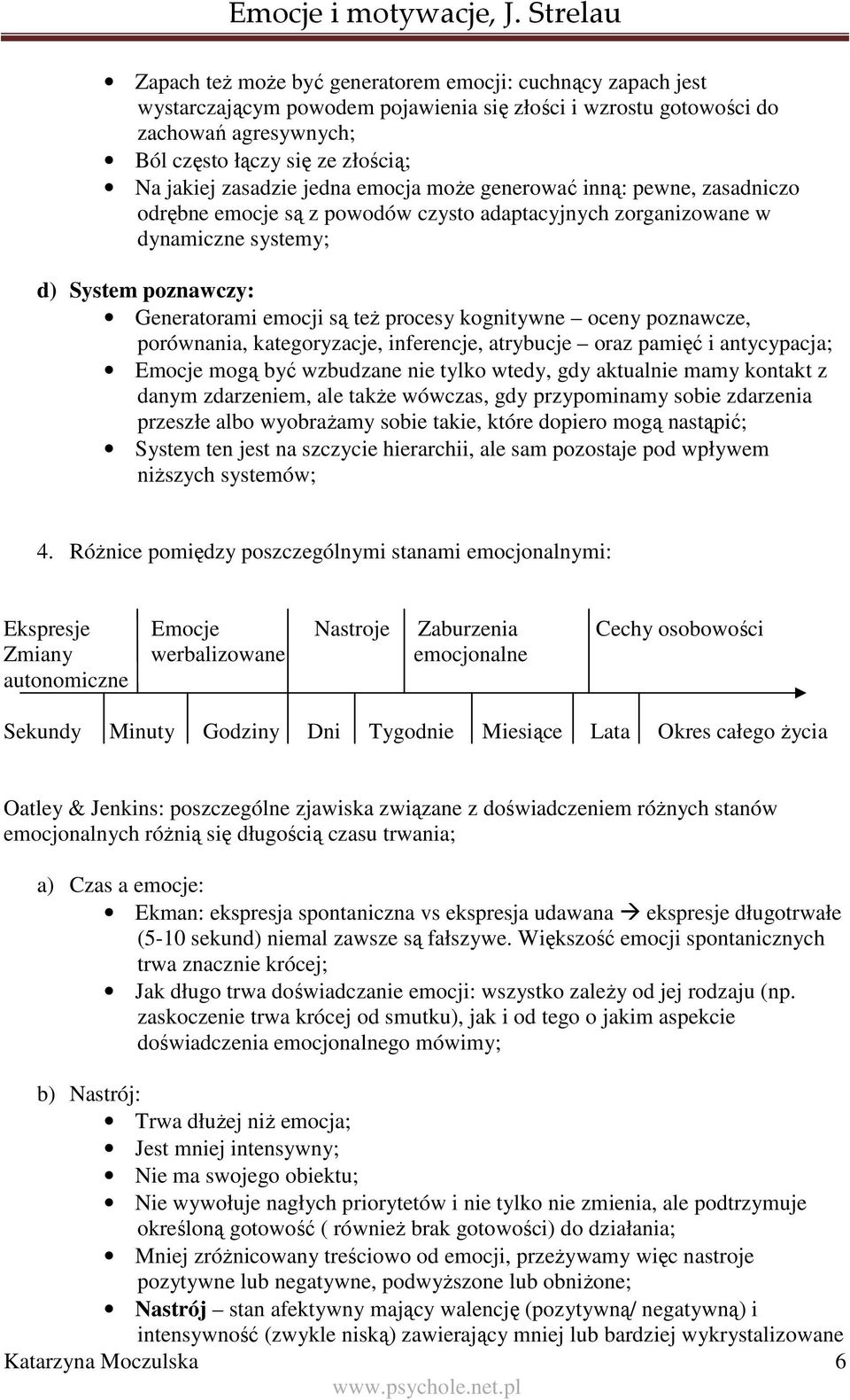 EMOCJE i MOTYWACJE Opracowanie ksiąŝki Psychologia podręcznik akademicki -  PDF Darmowe pobieranie