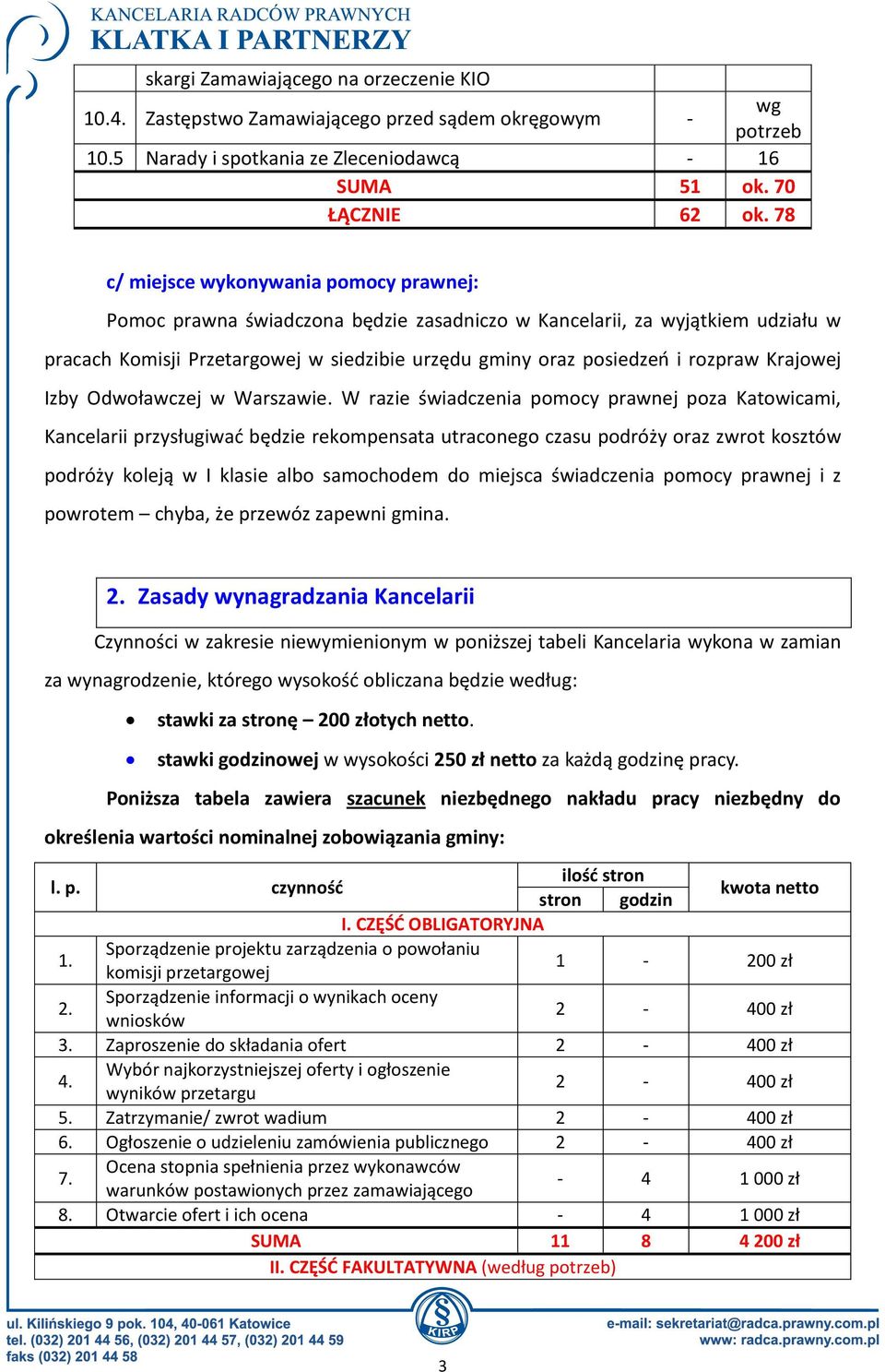 Krajowej Izby Odwoławczej w Warszawie.