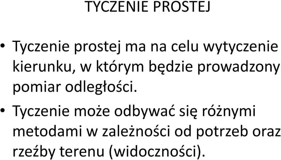 pomiar odległości.