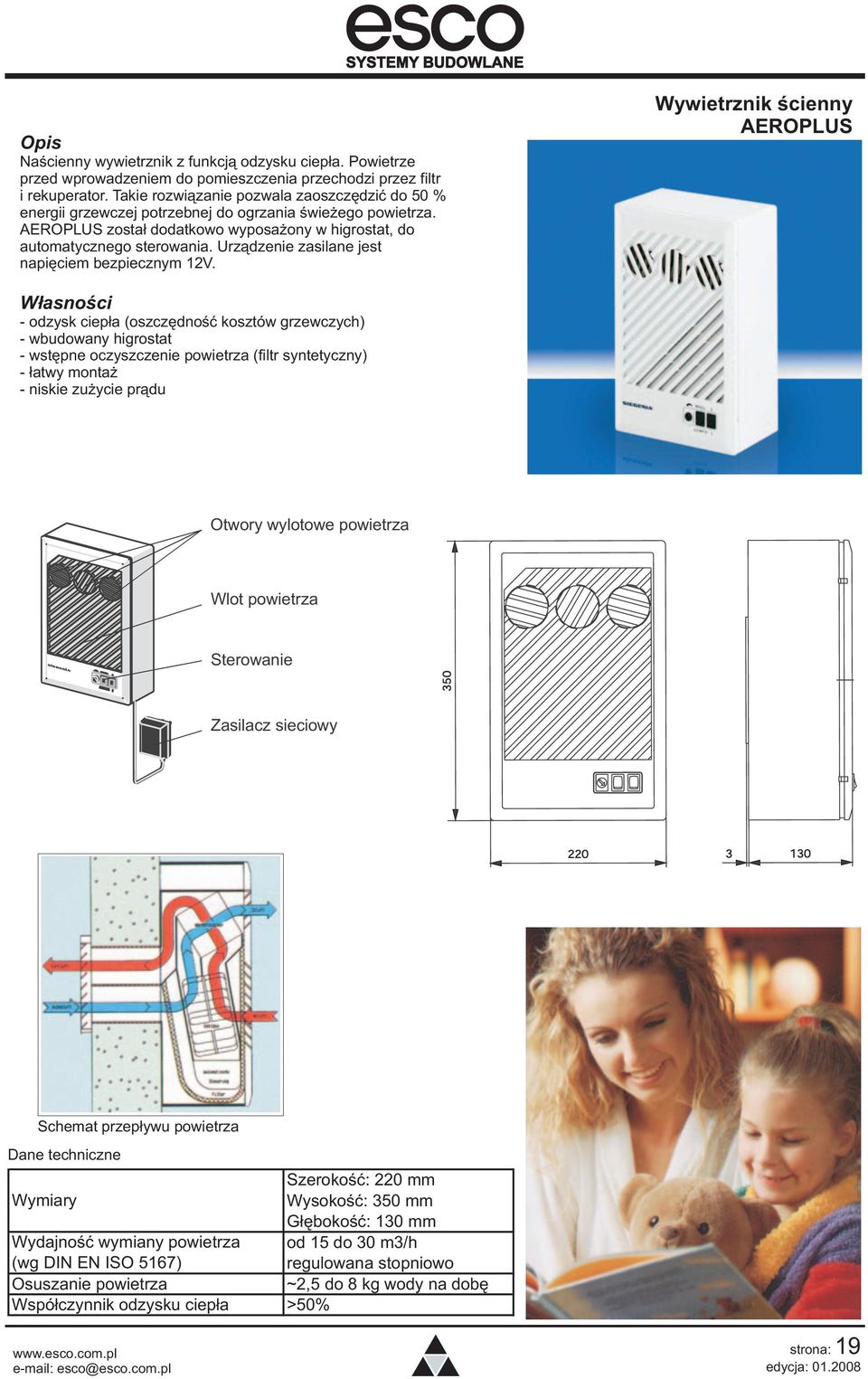 Urz¹dzenie zasilane jest napiêciem bezpiecznym 12V.
