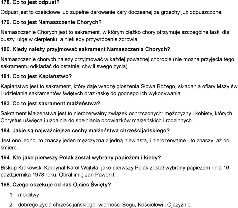 Kiedy należy przyjmować sakrament Namaszczenia Chorych?