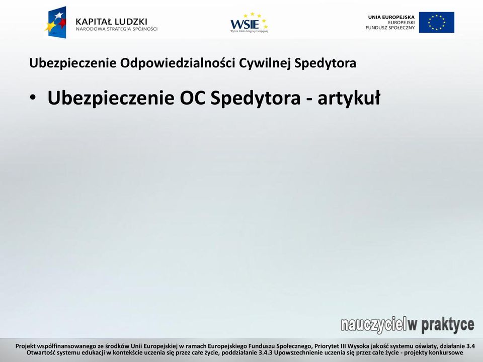 Cywilnej Spedytora 