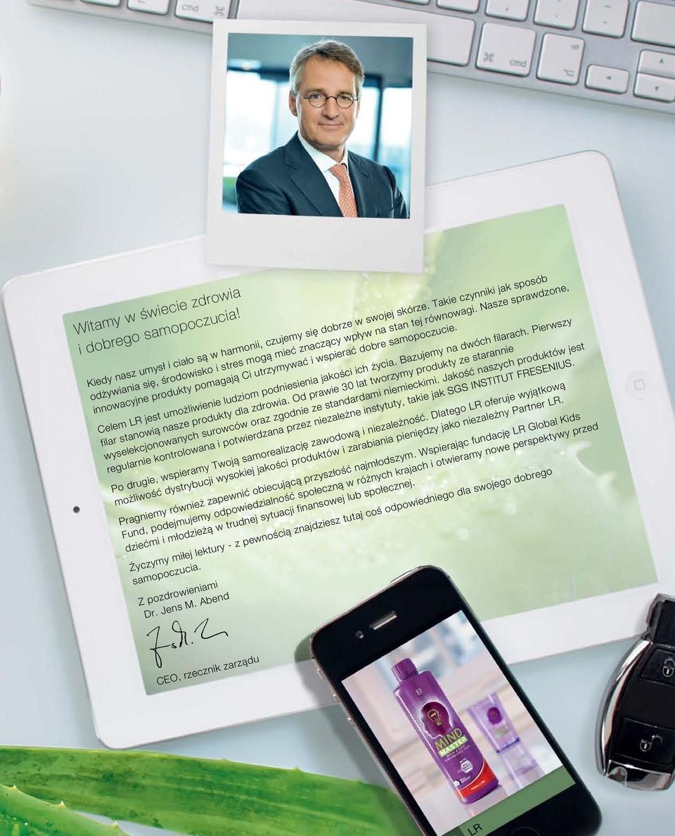 Nasze sprawdzone, innowacyjne produkty pomagają Ci utrzymywać i wspierać dobre samopoczucie. Celem LR jest umożliwienie ludziom podniesienia jakości ich życia. Bazujemy na dwóch filarach.