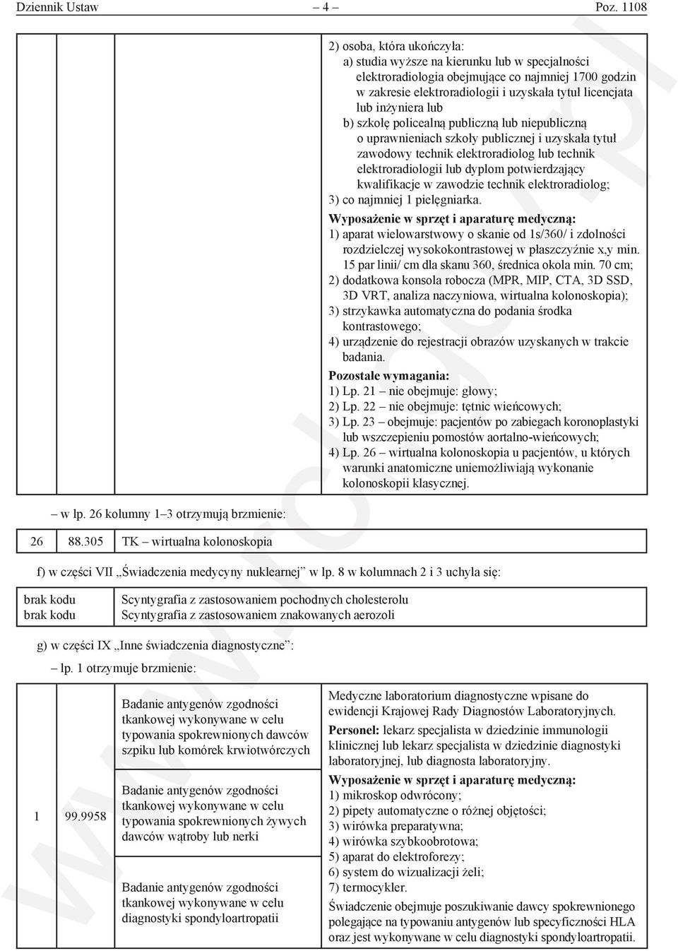 tytuł licencjata lub inżyniera lub b) szkołę policealną publiczną lub niepubliczną o uprawnieniach szkoły publicznej i uzyskała tytuł zawodowy technik elektroradiolog lub technik elektroradiologii