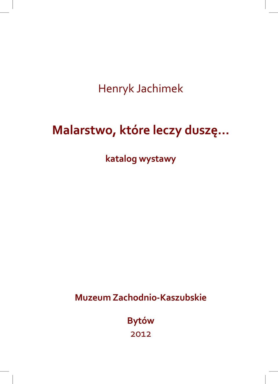duszę katalog wystawy