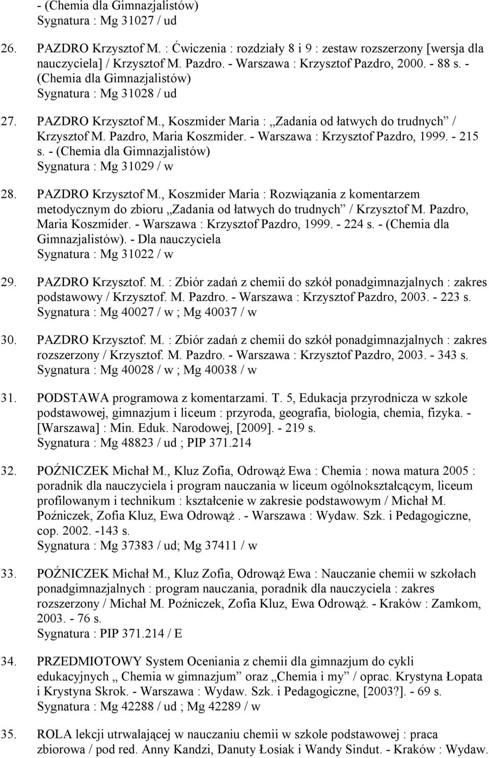 METODYKA NAUCZANIA CHEMII - PDF Free Download