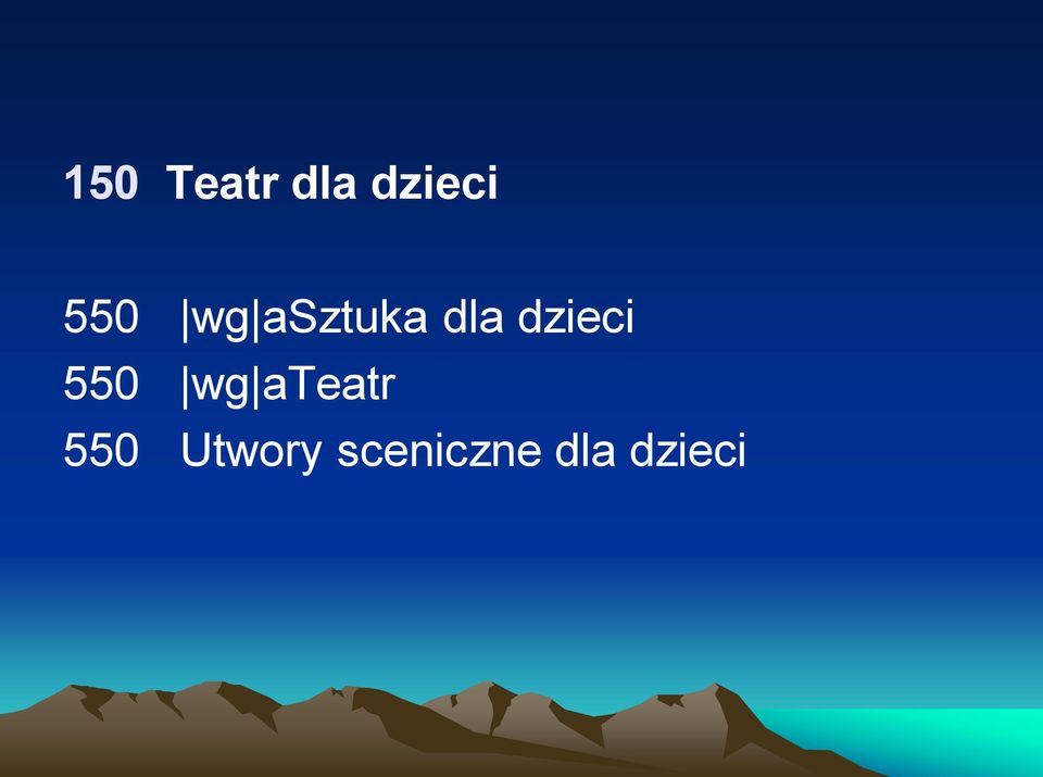 dzieci 550 wg ateatr