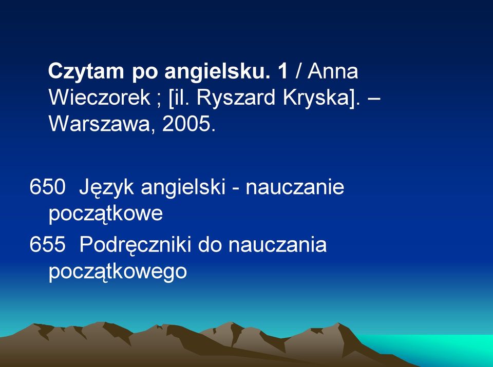 Ryszard Kryska]. Warszawa, 2005.