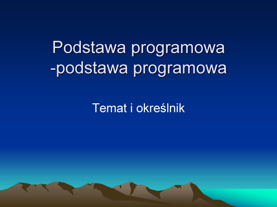 -podstawa 