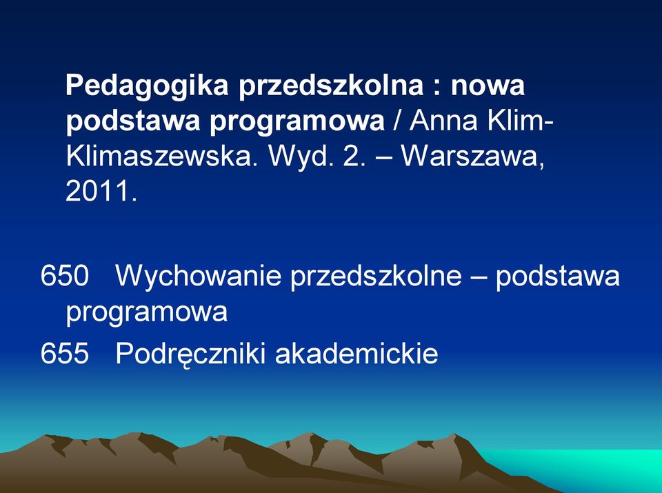 Warszawa, 2011.