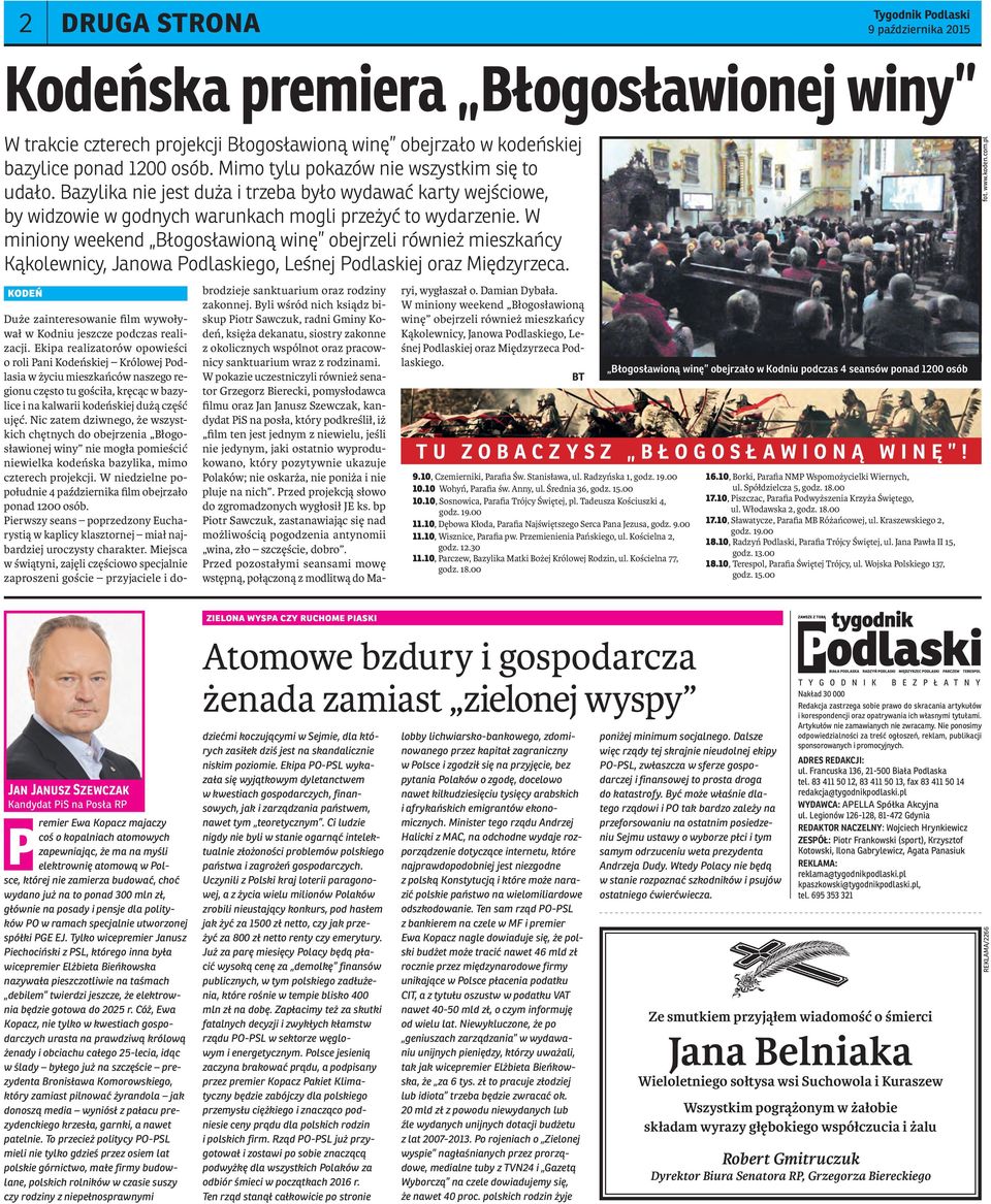 Echo Katolickie. Czas ucieka, byy randki. Przypominao ono, 10 kolejka: gLKS Rokitno - Lutnia II Piszczac 2:1, gLKS Rosko- sz-grabanw wici, ktrzy cz Puste miejsce Czas rozwin skrzyda