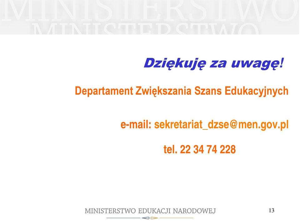 Edukacyjnych e-mail: