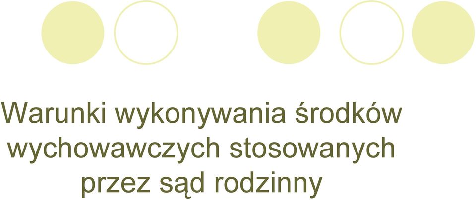 środków