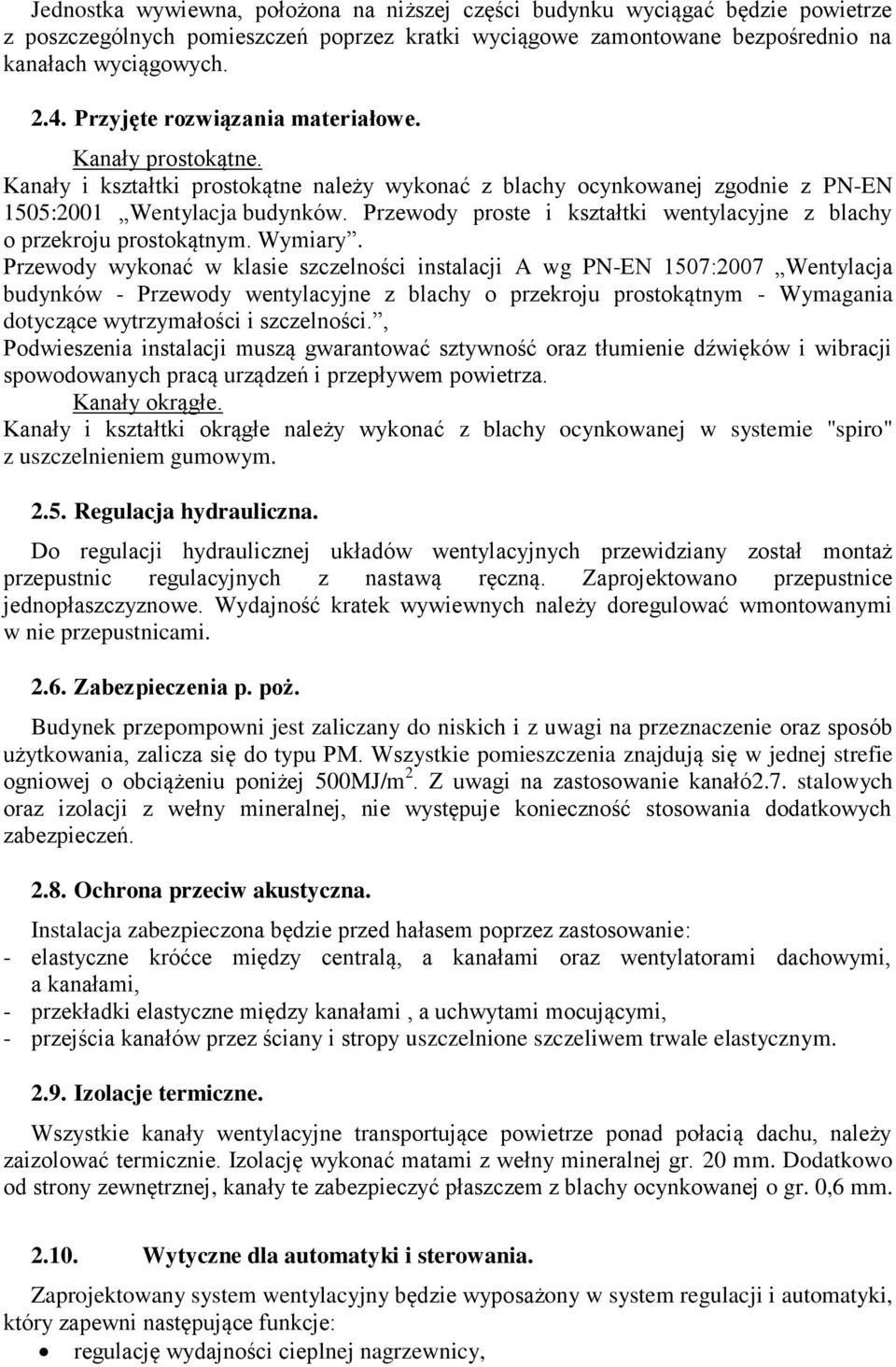 Przewody proste i kształtki wentylacyjne z blachy o przekroju prostokątnym. Wymiary.