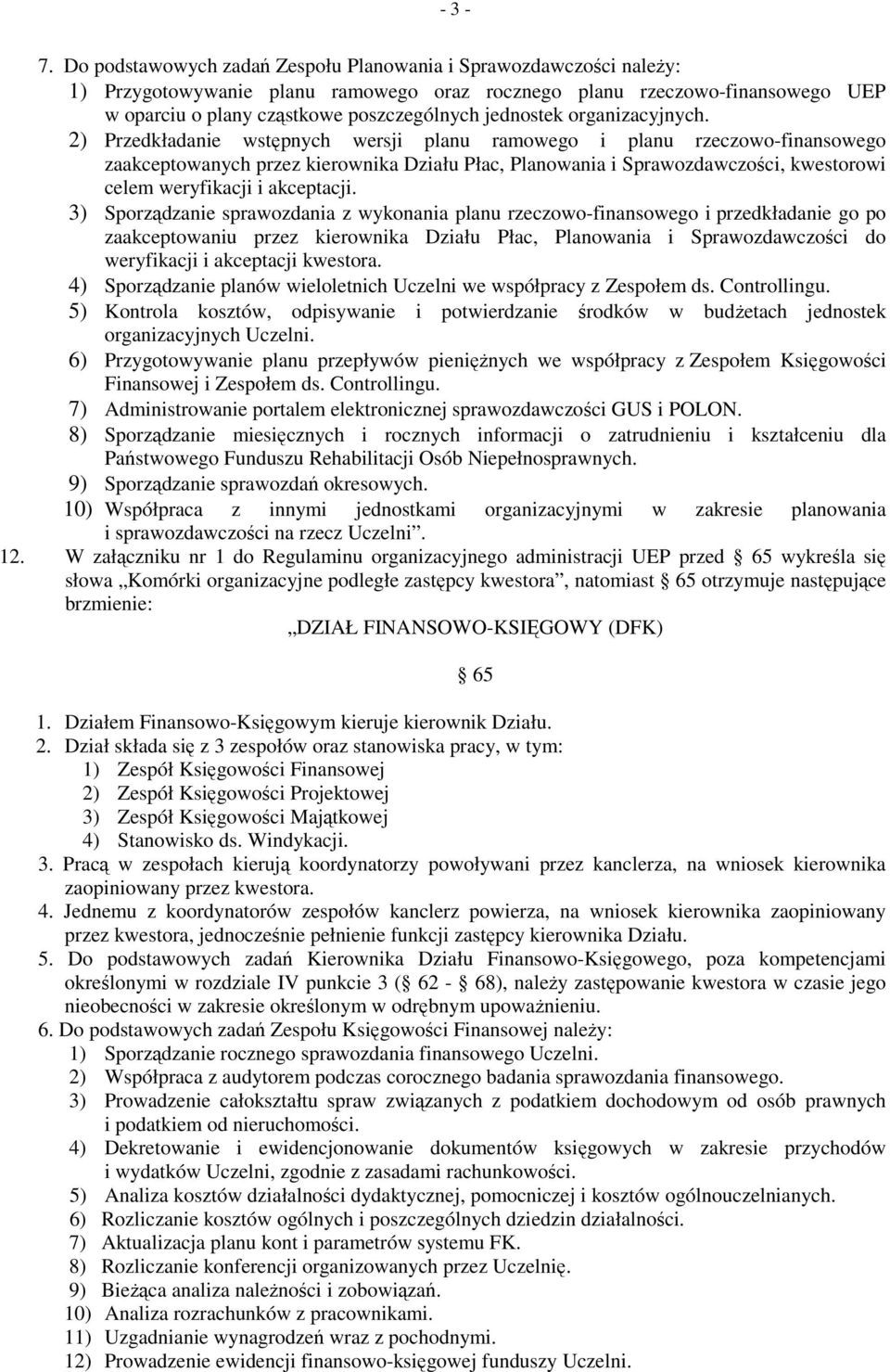 organizacyjnych.