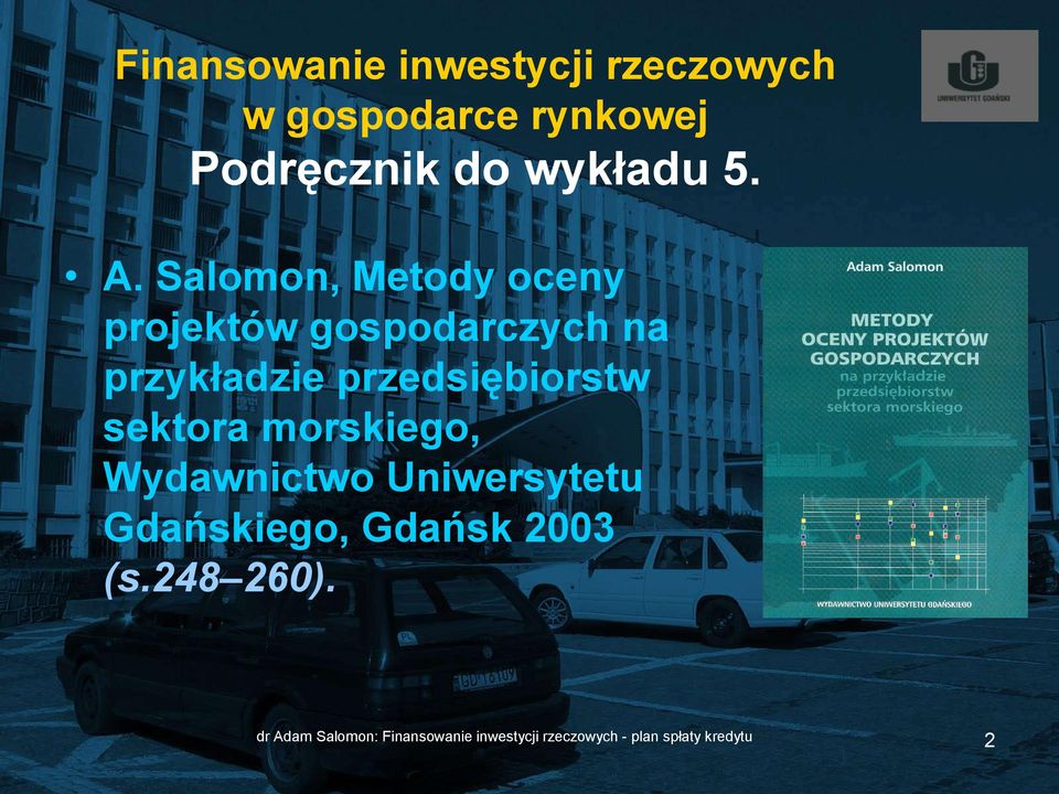 przedsiębiorstw sektora morskiego, Wydawnictwo Uniwersytetu Gdańskiego, Gdańsk