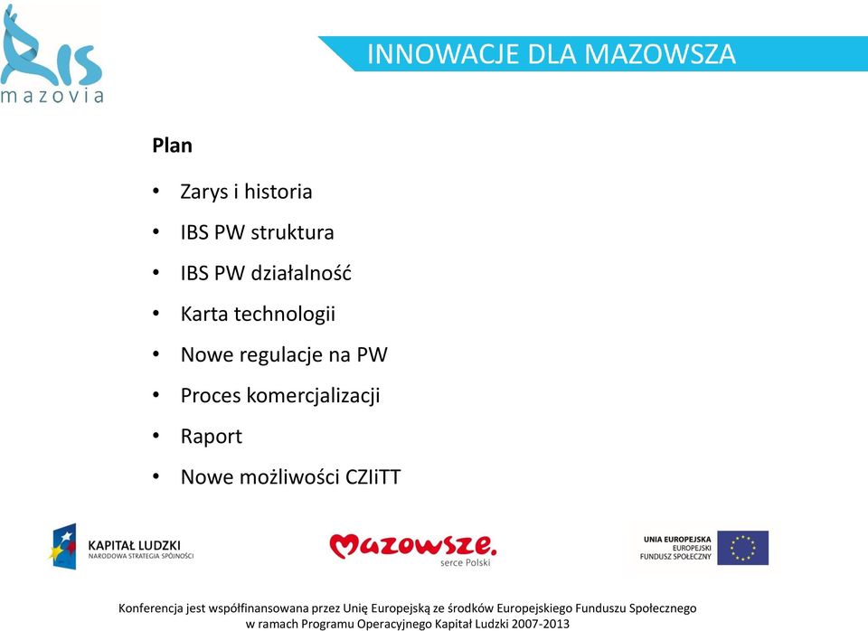 technologii Nowe regulacje na PW