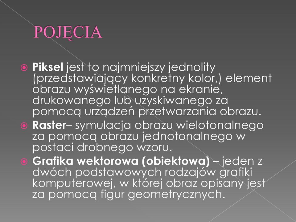 Raster symulacja obrazu wielotonalnego za pomocą obrazu jednotonalnego w postaci drobnego wzoru.