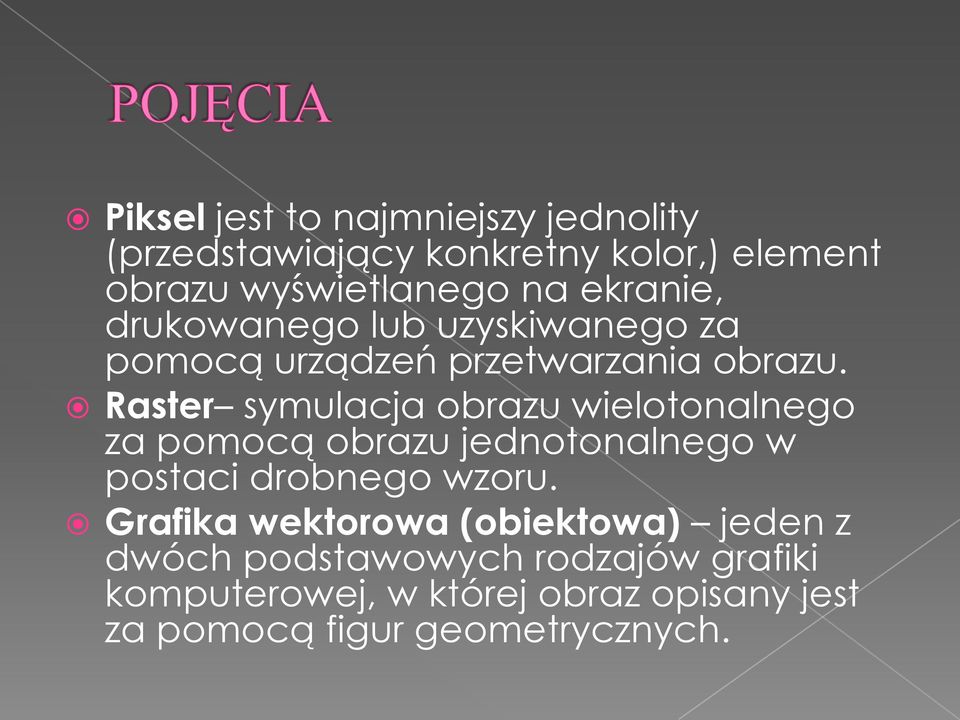 Raster symulacja obrazu wielotonalnego za pomocą obrazu jednotonalnego w postaci drobnego wzoru.