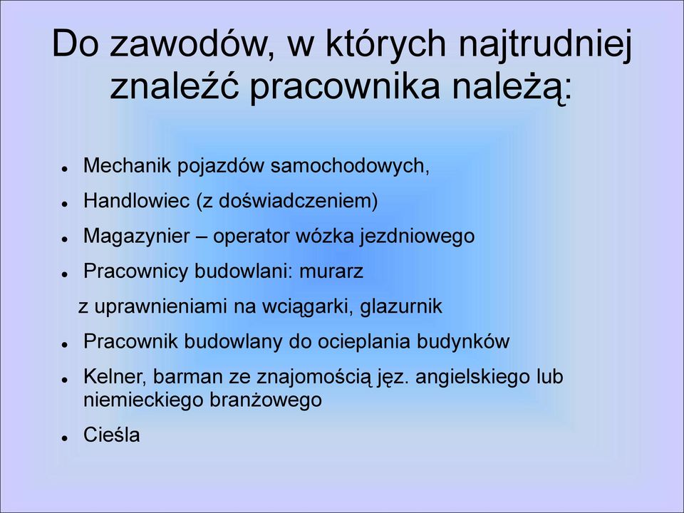 Pracownicy budowlani: murarz z uprawnieniami na wciągarki, glazurnik Pracownik budowlany