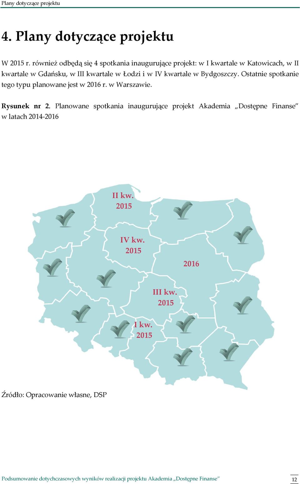 kwartale w Łodzi i w IV kwartale w Bydgoszczy. Ostatnie spotkanie tego typu planowane jest w 2016 r. w Warszawie.