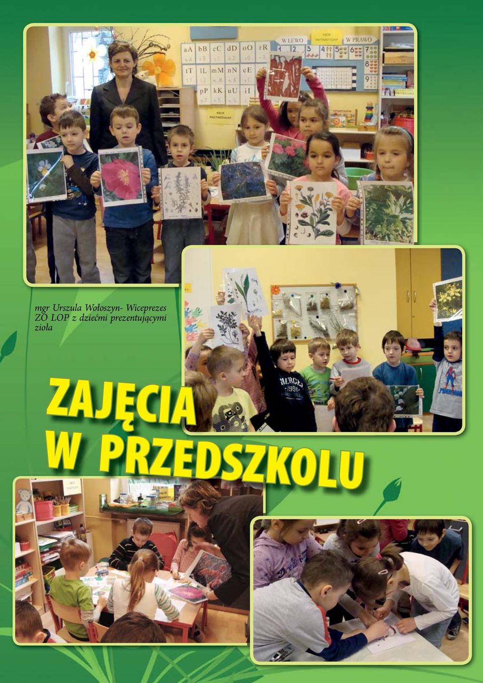 dziećmi prezentującymi