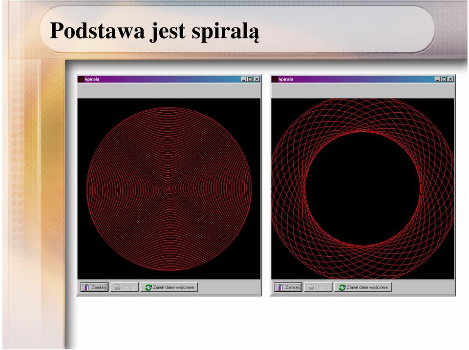 spiralą