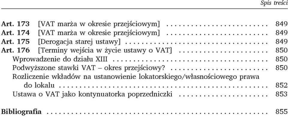 .. 850 Podwyższone stawki VAT okres przejściowy?