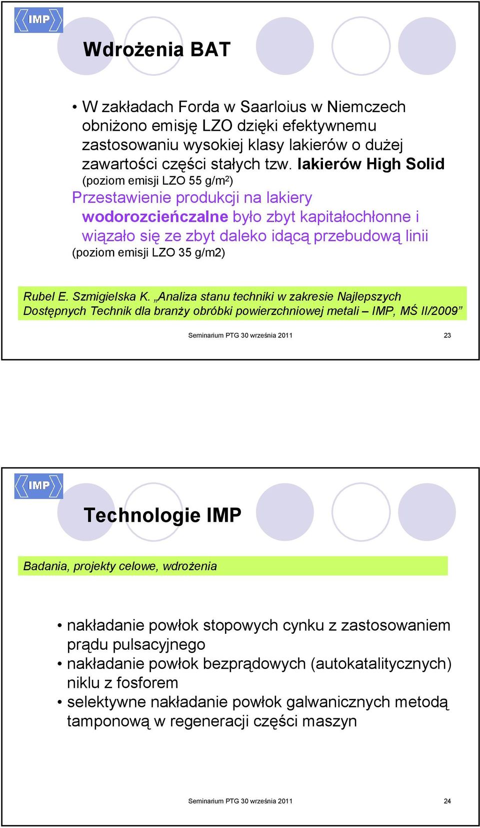 35 g/m2) Rubel E. Szmigielska K.