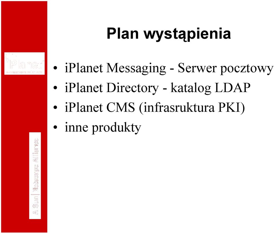 iplanet Directory - katalog LDAP