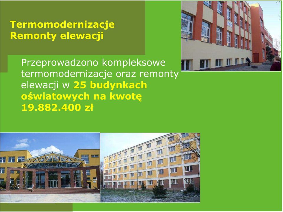 termomodernizacje oraz remonty