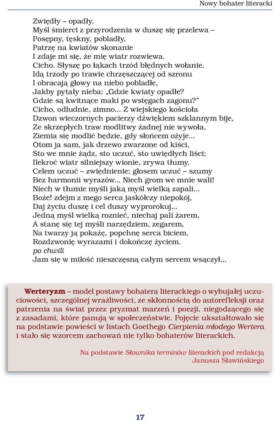 Gdzie są kwitnące maki po wstęgach zagonu? Cicho, odludnie, zimno.