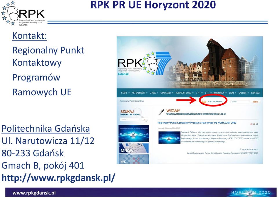 Ramowych UE Politechnika Gdańska Ul.
