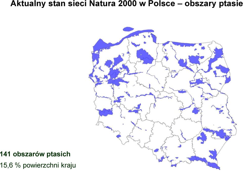 obszary ptasie 141 obszarów