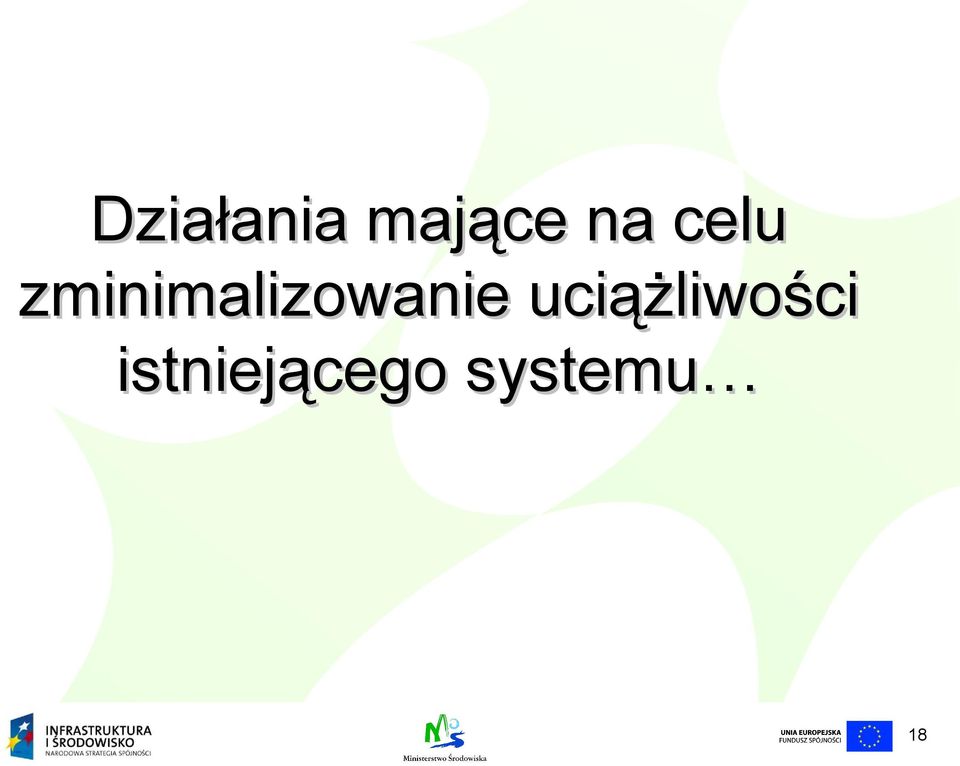 zminimalizowanie