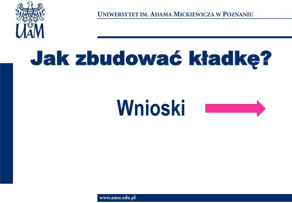 kładkę?