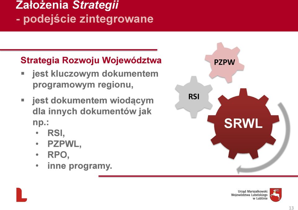 dokumentem wiodącym dla innych dokumentów jak np.
