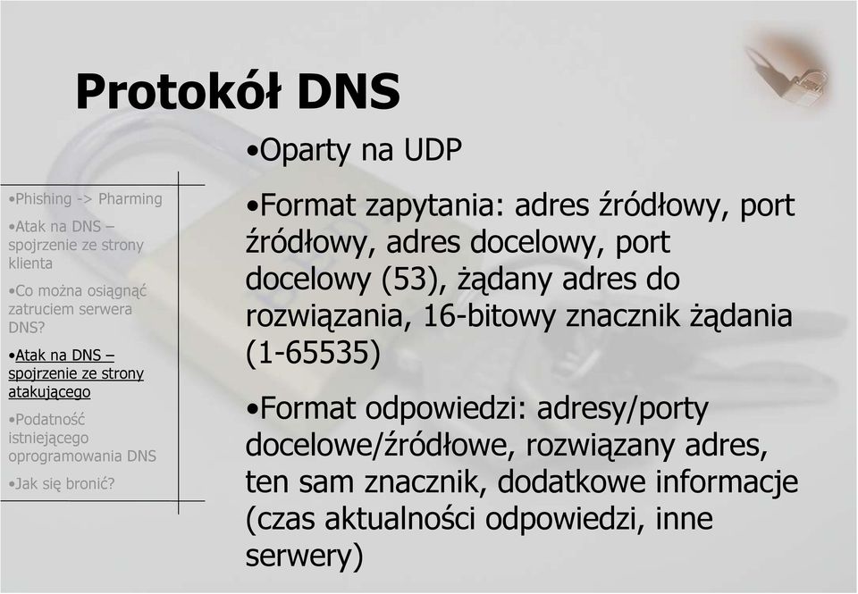 żądania (1-65535) Format odpowiedzi: adresy/porty docelowe/źródłowe, rozwiązany