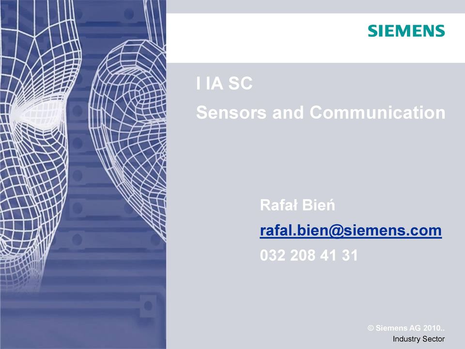 Communication SC Organisation Produkt