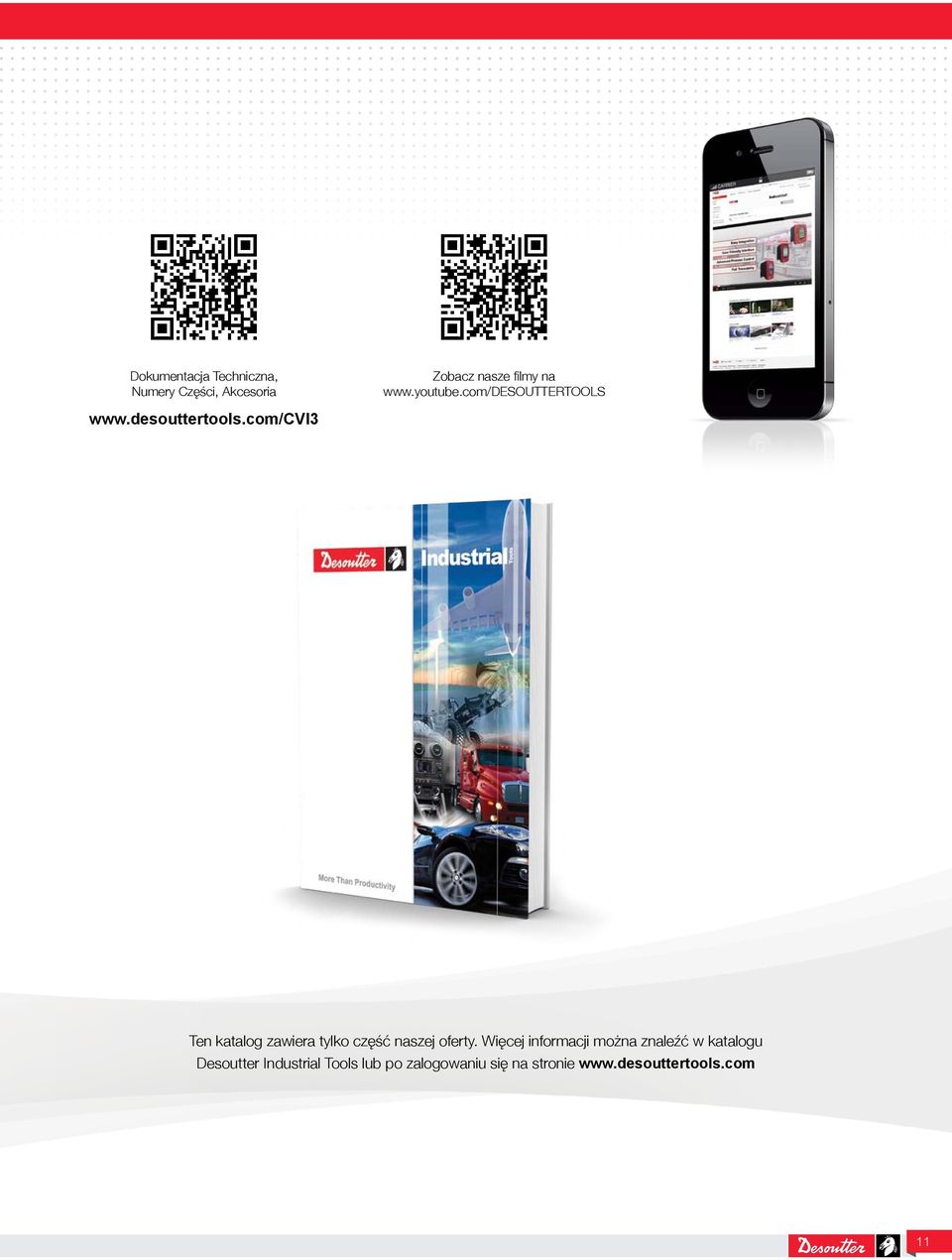 www.desouttertools.com/3 Ten katalog zawiera tylko część naszej oferty.