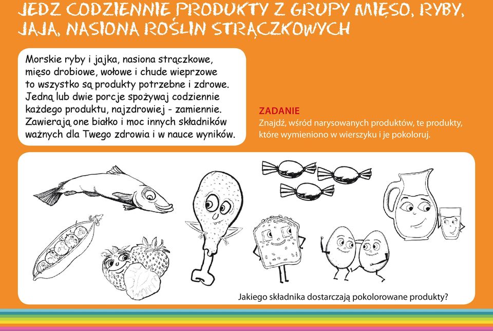 Jedną lub dwie porcje spożywaj codziennie każdego produktu, najzdrowiej - zamiennie.