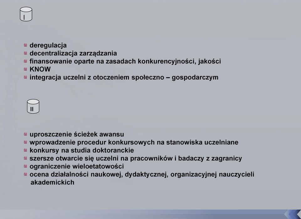 konkursowych na stanowiska uczelniane konkursy na studia doktoranckie szersze otwarcie się uczelni na pracowników