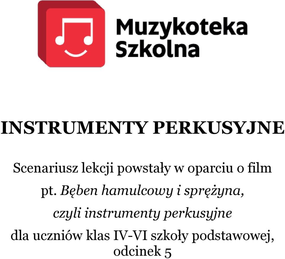 Bęben hamulcowy i sprężyna, czyli