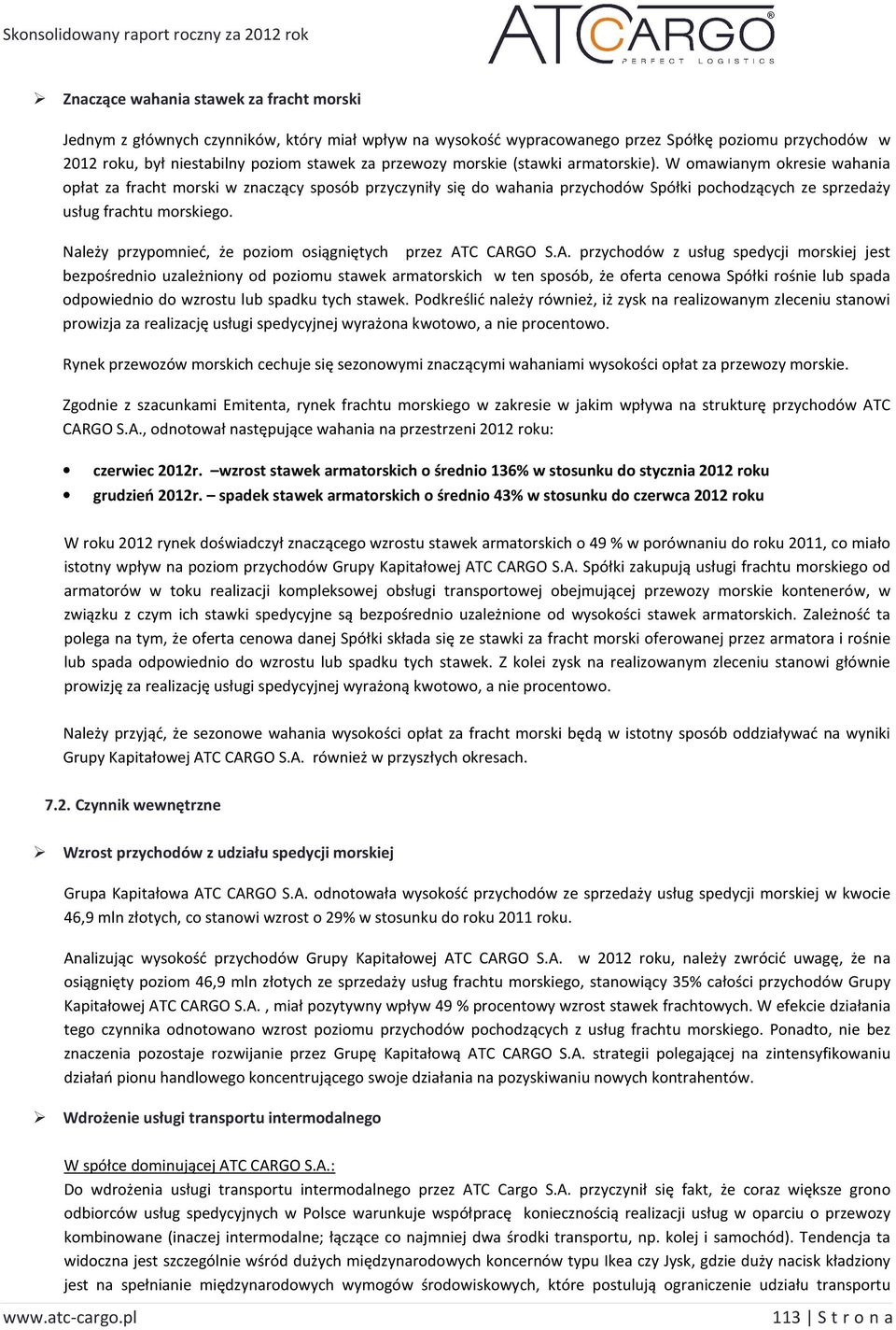 Należy przypomnieć, że poziom osiągniętych przez AT