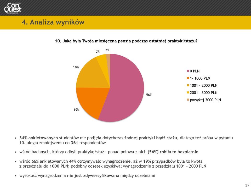 dlatego też próba w pytaniu 10.