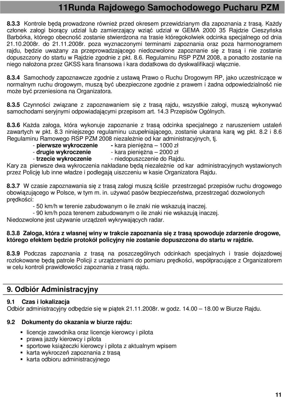 dnia 21.10.2008r.