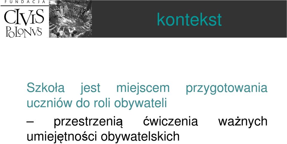 obywateli przestrzenią