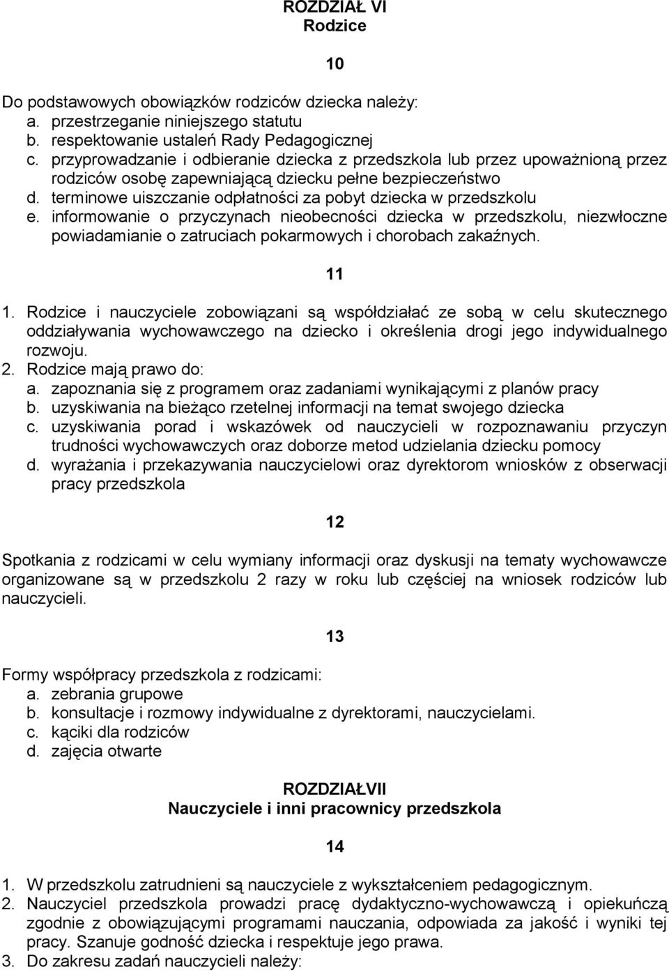 terminowe uiszczanie odpłatności za pobyt dziecka w przedszkolu e.