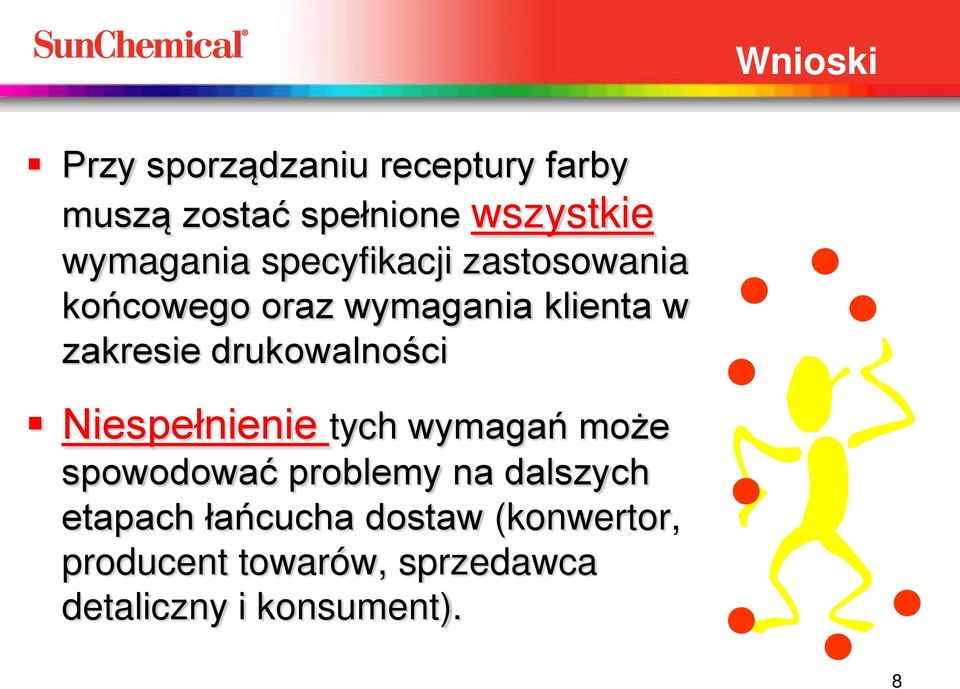 drukowalności Niespełnienie tych wymagań może spowodować problemy na dalszych